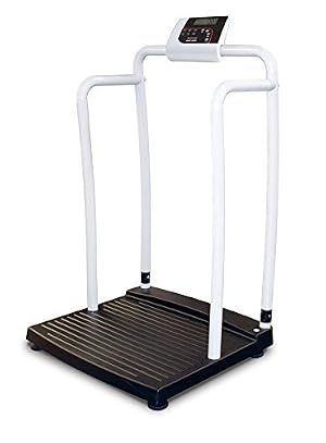 Rice Lake 250-10-2 Bariatric Handrail Digital Physicians Weigh Scale