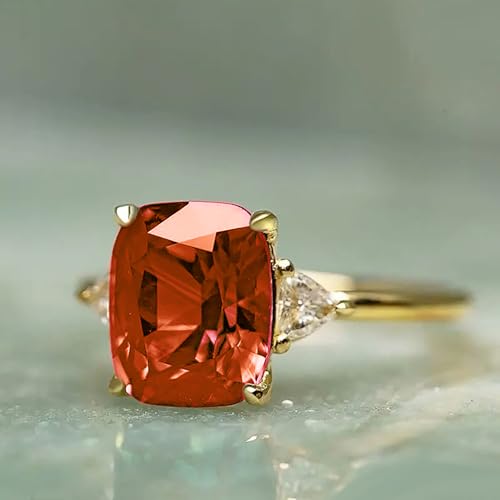 Luxury Bright Zirconia Ring Female Bridal Wedding Band Jewelry Engagement Accessories3