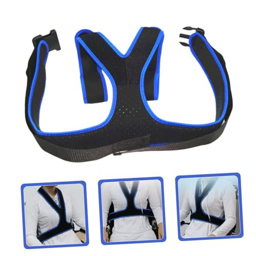 Soporte para torso ajustable para ancianos azul miniatura 7