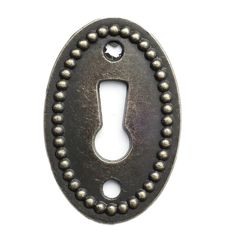 Inserto de puerta de latón y placas de cajón para herrajes de muebles antiguos 6