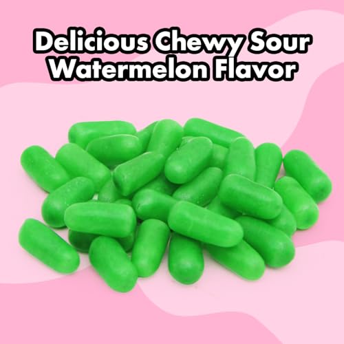 Image of Mike and Ike Sour Watermelon Candy, 2 Pack of Movie Theater Candy Boxes 4.25 OZ Each, Ideal Mike and Ike Candy for Your Favorite Films, Perfect Theater Box Candy for Sharing with Friends