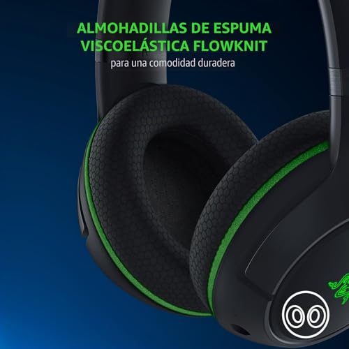 Miniatura 5 de Razer Kaira Pro - Auriculares Wireless para Juegos de Móvil de Xbox y de Xbox Series X (Diafragmas de Titanio de 50 mm Triforce, Micrófono supercardioide HyperClear, Micrófono Móvil) Negro-Verde