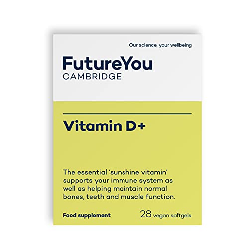 Image of Vitamin D+ Softgel Capsules - Vegan Highly Bioavailable Sunflower Formulation - 28 Day Supply