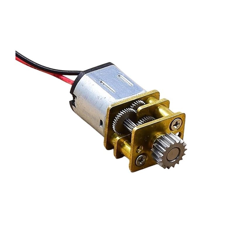 Boîte de Vitesses N10 DC 3V-6V avec mini motoréducteur en acier à 17 dents
