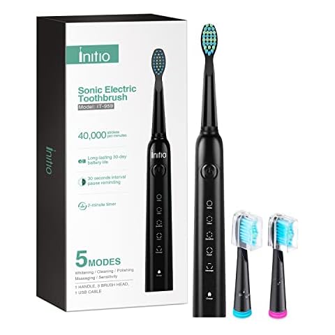 Cepillo de dientes eléctrico Sonic Initio 5 modos Cover