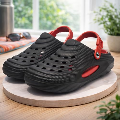 Image of FitFusion Clogs for Men & Women | Slip-On Casual Footwear with Adjustable Strap | Lightweight & Comfortable