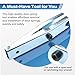 KZDAZ W84603 Door Spring Tool Fits for GM Cars and Trucks, Door Hinge Spring Compressor Tool Compatible with ½ Inch Wrenches, Easy Installation