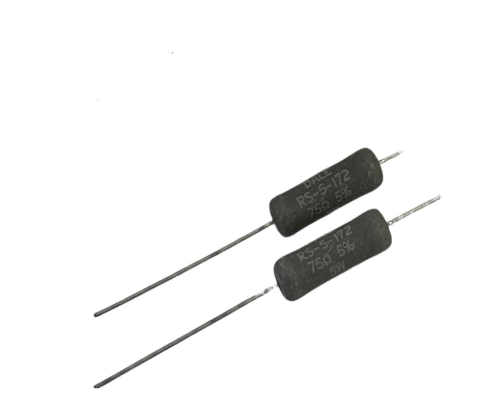 LEOTNNDQ 1pcs RS-5-172 5W 75R 75Oh 75Ω 5% resistor