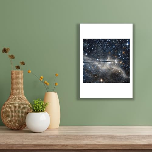Impression d'art mat Hubble N11 LMC de taille extra large - 3