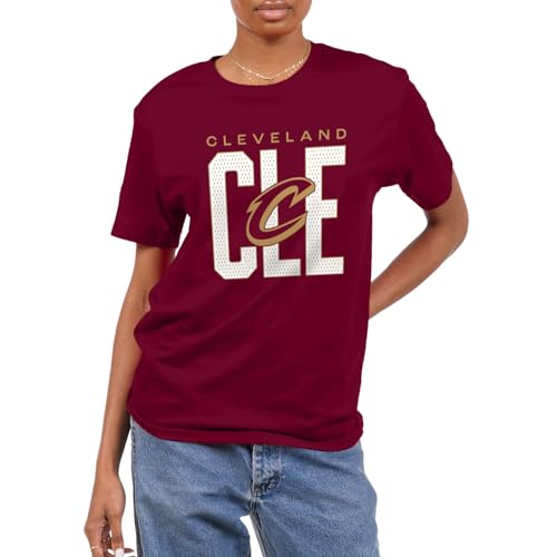 Junk Food NBA - Cleveland Cavaliers - City Mesh - Officially Licensed Adult Short Sleeve Fan Tee for Men and Women by Junk Food - Used condition - Image 2