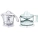 Braun Multiquick 3 MPZ9 Citrus Juicer Saftpresse (20 W, 1,4 Kg) weiß & Tribute Collection CJ 3000 Zitruspresse (20 W, 0,35 l) weiß