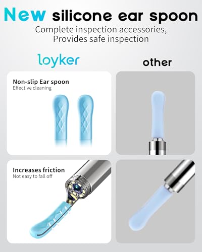Image of Loyker X6 Ear Wax Removal Tool Camera, FSA - HSA Store Eligible, Black