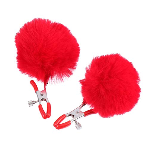 ARTIBETTER Grampos de Mamilo Com Penas Grampos de Peito Grampos de Mamilo Não Perfurantes Grampos de