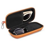 Tangoner Double Eyeglasses Case for Dual Sunglasses, Hard Shell with Zipper