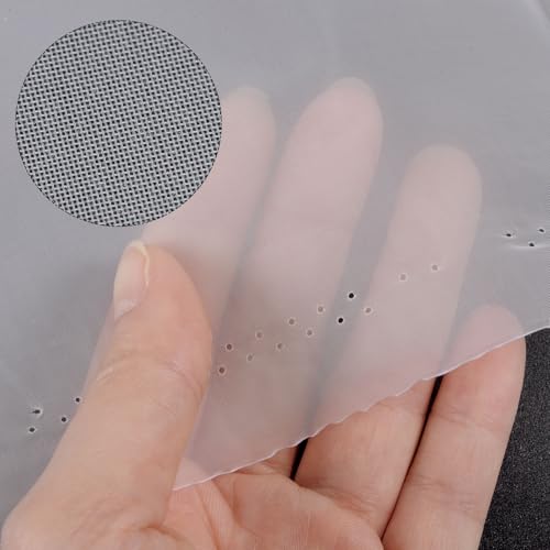 sourcing map 100 Mikron (150 Mesh) 1m x 1,27m Nylon Mesh Filter Gewebte Netzfiltertuch für Farbe, Hausbrauen, Malen