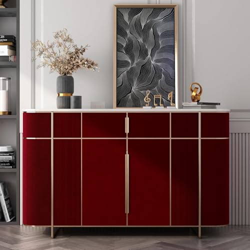 Stickyart Self Adhesive Dark Red Felt Wallpaper Peel and Stick Vintage Velvet Contact Paper Removable Burgundy Soft Velvet Fabric Wallpaper Textured Felt Paper for Dresser Accent Wall Decor 24"x160" by Stickyart - Used condition - Image 3