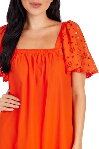 Image of Mud Pie Women's Mud Pie Women's Conny Eyelet Maxi Dress