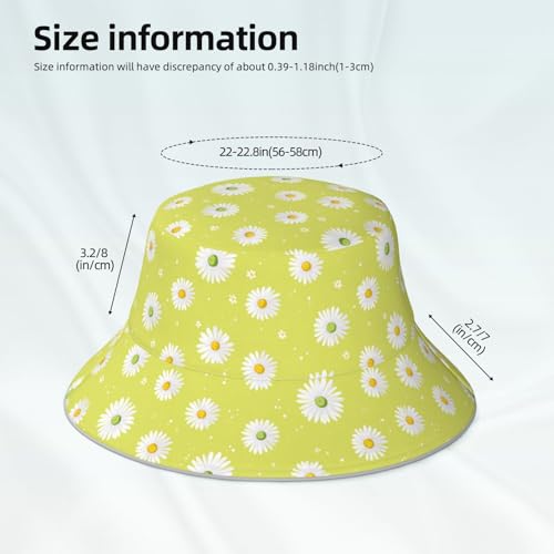 Image of Bucket Hat Double-Side-Wear Reversible Sun Hat Beach Travel Hiking for Women Men