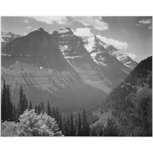 Impression giclée enroulée grand format paysage Montana décoration murale salon