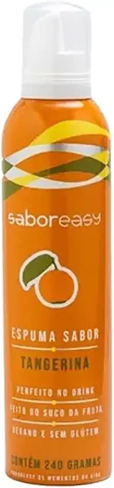 Espuma para Drinks Saboreasy Sabores 240g Sabor:Tangerina
