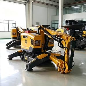 Tracked Dismantling Machine 11kW Hydraulic Demolition Robot with 150m Remote Control, 4.5m Working Radius Compact Concrete Breaker for Construction Tunneling & Demolition