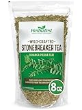 HerbaZest Chanca Piedra Tea (Stonebreaker/Stone Breaker) – 8oz (225g) – Premium Wild-Crafted & 100% Pure Loose Leaves & Stems
