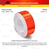 32ft 9.80m Self-Adhesive Vinyl Pin Stripe Line Decal Sticker Tape - FLUORESCENT ORANGE, 1.0" | 25mm. Suitable for Cars, Vans, Motorcycles, Bikes, Models, Tuning & Styling, and much more #2