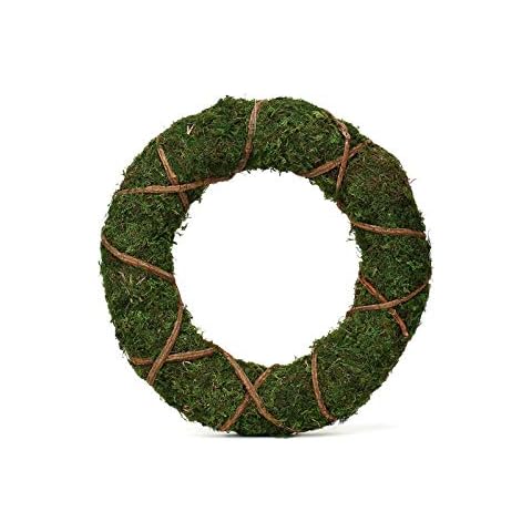Balsa Circle 14-Inch Moss Wreaths Cover