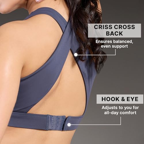 Image of Kica Luxe Crostini Full Coverage and High-Impact Sports Bra for Gym
