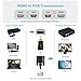 immagine 2Syncwire Adattatore da HDMI a VGA - 1080P 60Hz Convertitore HDMI Maschio a VGA Femmina per Computer, Desktop, Laptop, PC, Monitor, proiettore, HDTV, Chromebook, Raspberry Pi, Roku, Xbox e Altri