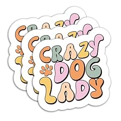 Crazy Dog Lady Retro