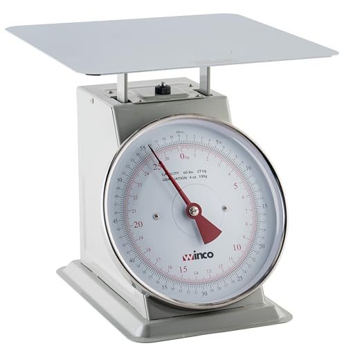 Winco 60-Pound Scale with 9-Inch Dial