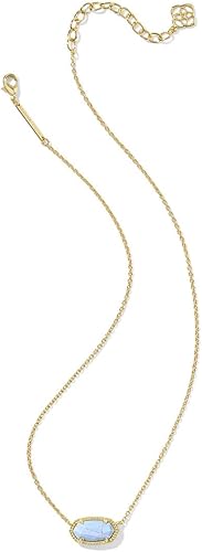 Miniatura 39 de Kendra Scott - Collar Elisa con dije para mujer, joyería de moda, chapado en oro de 14 quilates