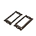 uxcell Office Library File Drawer Iron Tag Frame Label Holder Bronze Tone 10pcs