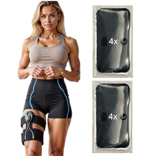 2 sets de recambio de 4 Almohadillas de Gel 100% compatibles con BODIFY EMS Leg Trainer Pro. Ahorra 30% en tu pedido.