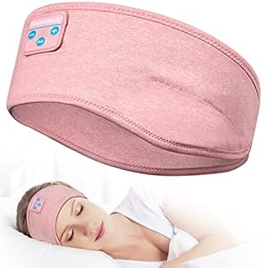Noise Cancelling Headphones for Sleep, Perytong Sleep Headphones Headband Soft Sleep Earbuds Bluetooth Headband…