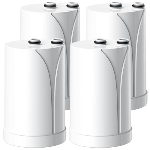 Lot de 4 cartouches filtrantes pour robinet Brita On Tap HF/V/V-MF 600 l, filtre à eau pour cartouche filtrante Brita On Tap V