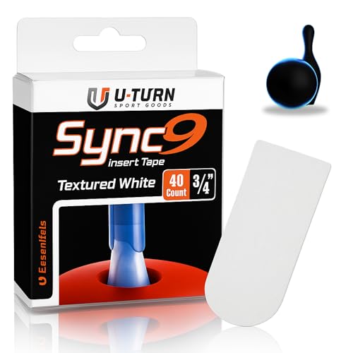 Ruban D'INSERTION Pouce et Doigts 3/4" - Genesis Sync Blancs, Performance, Accessoires Bowling, Boules, Protection, Bandes, Grip, Tape, Adhésif (40 Pièces) * U-Turn Sport