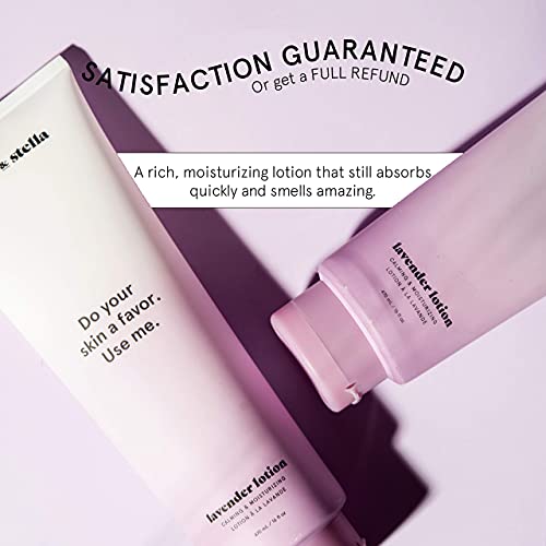 Lavender Body Lotion (16 Oz) - Vegan - Hand & Body Moisturizing Lavendar Lotion - Lavender Lotion For Women And Men - Cruelty & Paraben Free - Womens Lavender Calming Lotion - Body Lotion Scented By Grace & Stella (1 Pc (473 Ml)) #TOP3