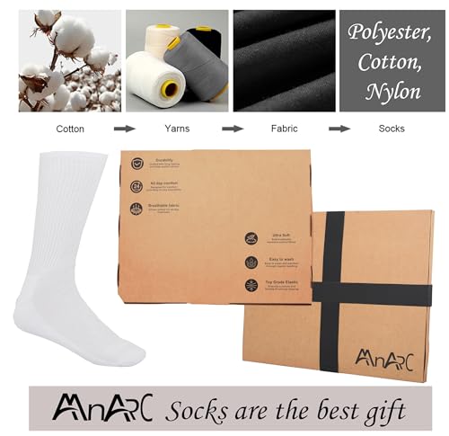Image of Women Cotton Crew Socks Soft Comfortable Thin And Breathable on Top Durable Double Layer Cushioned Reinforced Sole.