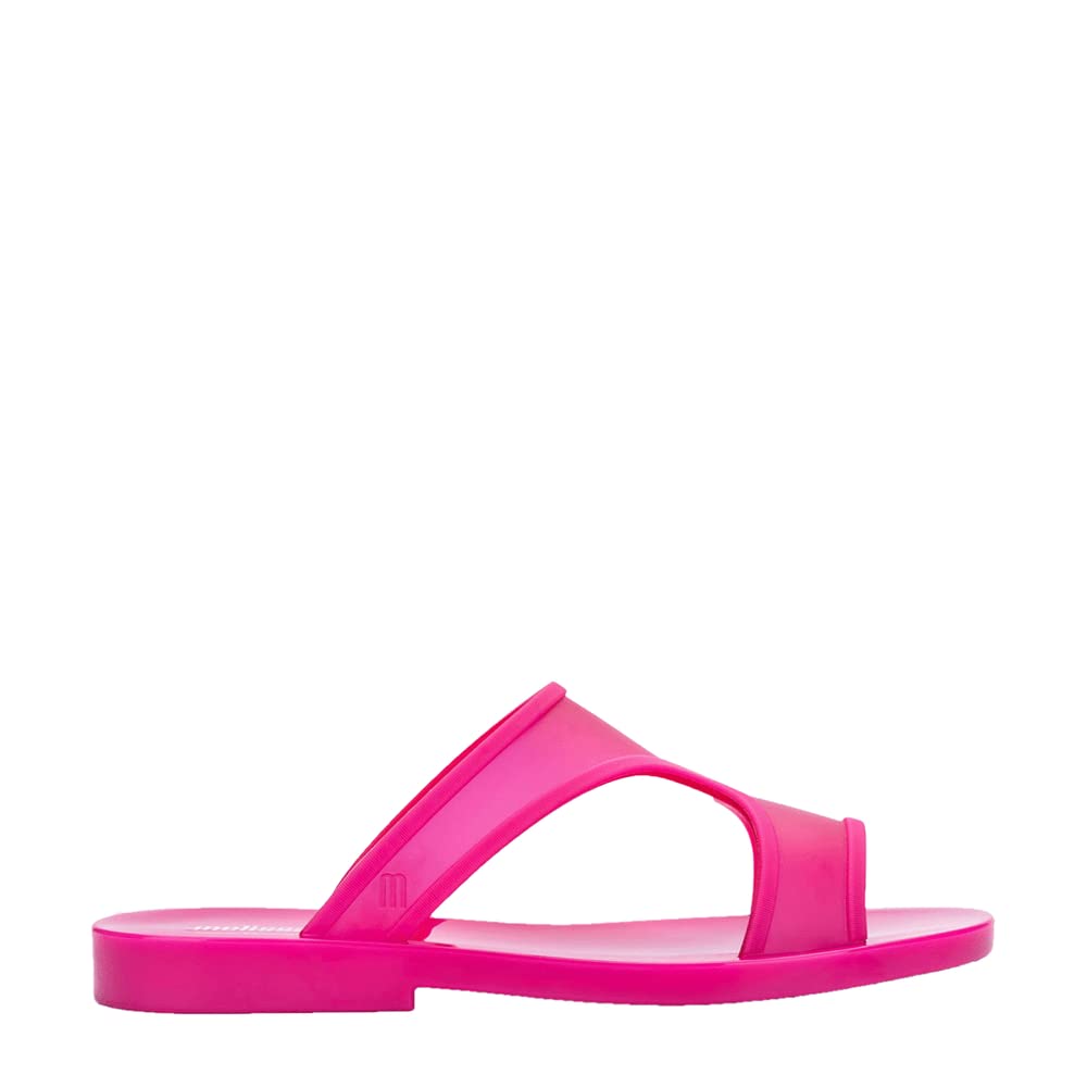Melissa Women's Bikini Slide Ad Flat Sandals, pink, 5 UK