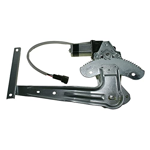 Image of TRQ Rear Left Power Window Regulator & Motor Assembly Drivers Side Compatible with 2000-2006 Nissan Sentra