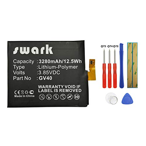 Swark New Replacement GV40 SNN5968A Battery Compatible with Motorola Moto Z Droid Force XT1650-02 Replacement, Repair Tool Kit