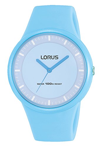Preisvergleich Produktbild Lorus Damen Analog Quarz Uhr mit Silikon Armband RRX21FX9