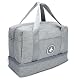 Wasserdichte Reisetasche Intirilife grau – 40 x 17 x 30 cm