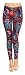 VIV Collection PLUS Size Printed Brushed Leggings (Fire Water Earth Paisley)