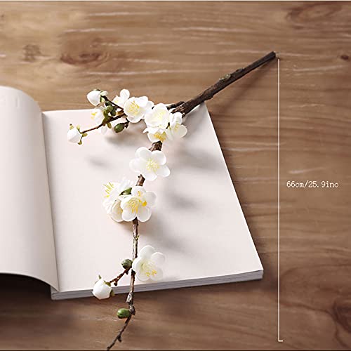 Fleurs artificielles décoratives bouquet prune de table