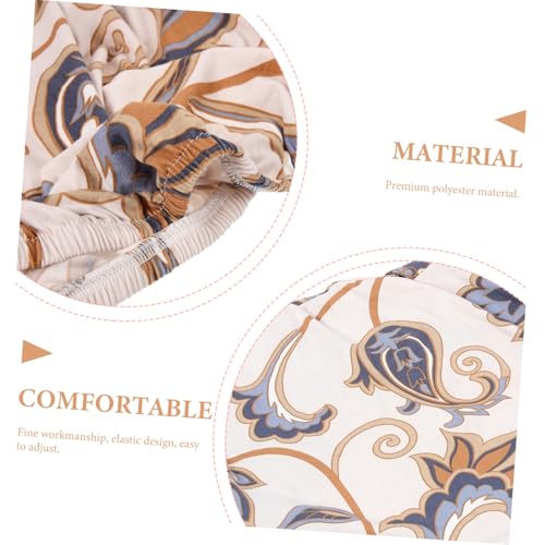 Funda elástica para sofá 3D protectora de poliéster estampado moderno 4