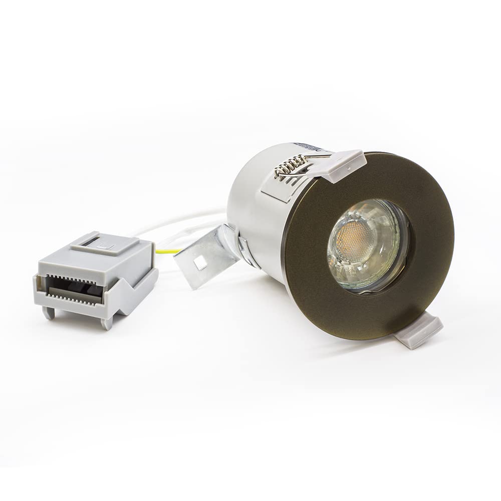 Lieber Bronze Gu10 Fire Rated Ip65 Downlight