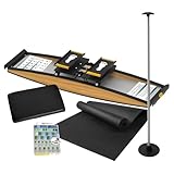 ZyKnaurral Ski - Máquina de esquí para Fitness - Máquina Ski Erg - Entrenamiento Completo de Musculación y Cardio - Entrenamiento de Alta Resistencia